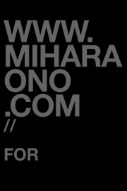 WWW.MIHARAONO.COM// FOR