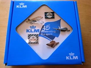 KLM ピンバッジ