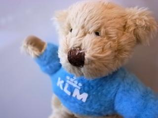 KLM キーホルダー・ベア